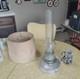 Aladdin 23 NW Railroad Caboose Kerosene Lamp Lantern, Wall Bracket & Shade