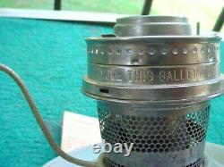 Aladdin Railroad Caboose Train Md 21c Kerosene Oil Lamp w Bracket & More England