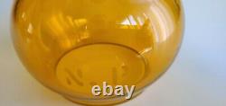 Amber NP CNX Globe for Railroad Railway Lanterns Northern Pacific