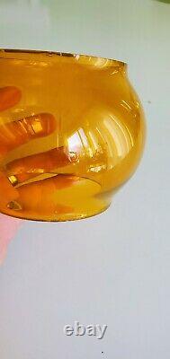 Amber NP CNX Globe for Railroad Railway Lanterns Northern Pacific