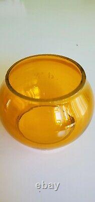 Amber NP CNX Globe for Railroad Railway Lanterns Northern Pacific