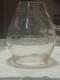 Antique (1800's era) C. & N. W. Ry Embossed Oil Lantern Glass (RAILROAD)