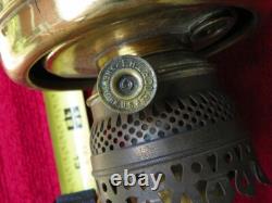 Antique 1890s HICKS & SMITH Railroad Train Car MAIL DINING Wall Oil Lamp Sconce