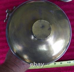 Antique 1890s HICKS & SMITH Railroad Train Car MAIL DINING Wall Oil Lamp Sconce