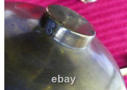 Antique 1890s HICKS & SMITH Railroad Train Car MAIL DINING Wall Oil Lamp Sconce