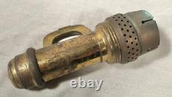 Antique 1907 Adams & Westlake Chicago Brass Kerosene Railroad Lamp / Lantern
