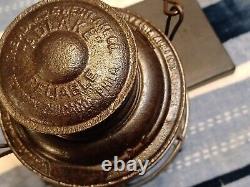 Antique 1913 Adlake Reliable New York New Haven Railroad Lantern Original Globe