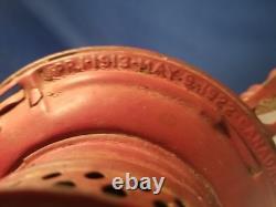 Antique 1922 Adams & Westlake Adlake Kero Railroad No. 250 Red Globe WWI Era