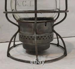 Antique 1923 M & O RAILROAD LANTERN THE ADAMS & WESTLAKE Model 271 Adlake 2-36