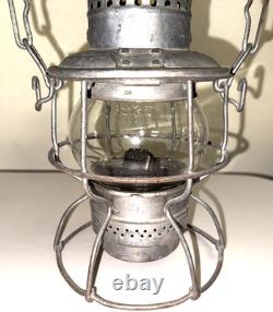 Antique 1925 Trinity & Brazos Valley Railroad Lantern Vintage Original
