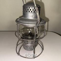 Antique 1925 Trinity & Brazos Valley Railroad Lantern Vintage Original