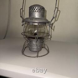 Antique 1925 Trinity & Brazos Valley Railroad Lantern Vintage Original