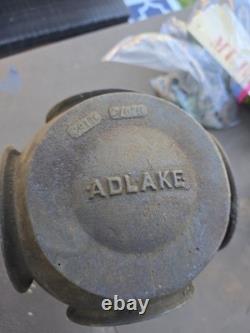 Antique ADLAKE 4-Way Railroad Switch Signal Lamp Electric Interior No Lenses