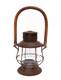 Antique ADLAKE Bell Bottom New York to Chicago RAILROAD LANTERN VTG (No Burner)