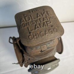 Antique ADLAKE Non-Sweating Lamp Chicago Railroad Train Switch Lantern