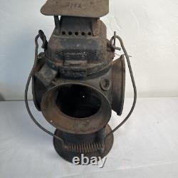 Antique ADLAKE Non-Sweating Lamp Chicago Railroad Train Switch Lantern