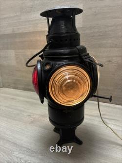 Antique ADLAKE Non-Sweating Lamp Chicago Railroad Train Switch Lantern Nice