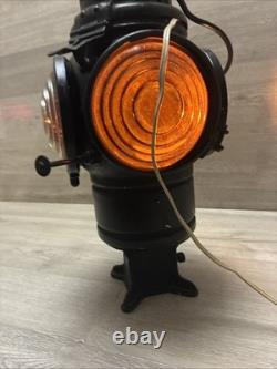 Antique ADLAKE Non-Sweating Lamp Chicago Railroad Train Switch Lantern Nice