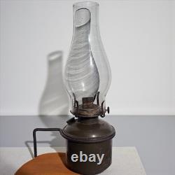 Antique Adams Westlake Adlake Railroad Caboose Side Train Oil Wall Lamp Lantern