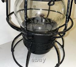 Antique Adams Westlake Erie Railroad Kerosene Lantern withRare St. L. S. W. RY Globe