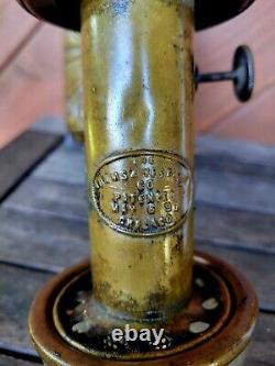 Antique Adams & Westlake Parlor Car Sconce Chandelier Railroad Lamp Parts