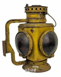 Antique Adams Westlake Pennsylvania Railroad PRR Caboose Oil Lantern Lamp Signal