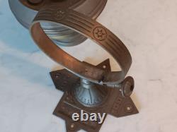 Antique Adams & Westlake Railroad Car Oil Lamp Wall Sconce