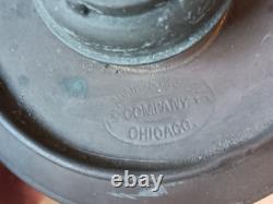 Antique Adams & Westlake Railroad Car Oil Lamp Wall Sconce