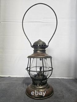 Antique Adams & Westlake Railroad Lantern Bellbottom Style