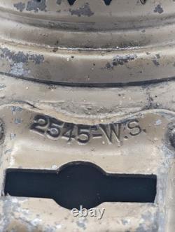 Antique Adlake 2545-WS Non-Sweating Balanced Draft Railroad Lamp Red Lens