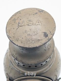 Antique Adlake 2545-WS Non-Sweating Balanced Draft Railroad Lamp Red Lens