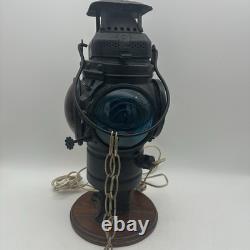 Antique Adlake 4-Way Switch Signal Railroad Lantern Non-Sweating Lamp Chicago