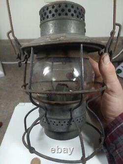 Antique Adlake Kero 4-33 Adams & Westlake Southern Ry Railroad Lantern