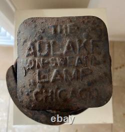 Antique Adlake Non-Sweating Lamp Chicago Four-Way Switch Signal Railroad