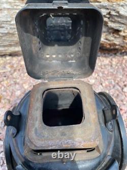 Antique Adlake Non-Sweating Railroad 4 Way Switch Oil Lamp Burlington Railroad
