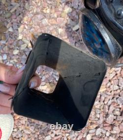Antique Adlake Non-Sweating Railroad 4 Way Switch Oil Lamp Burlington Railroad