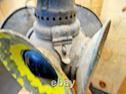 Antique Adlake Non-Sweating Railroad Switch Lantern 4 Way Signal Light Chicago