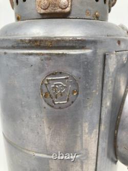 Antique Adlake Pennsylvania Railroad PRR Signal Lantern Non Sweating Red Lens
