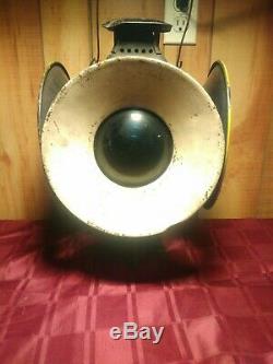 Antique Adlake Pennsylvania Railroad Switch Lantern Light Lamp