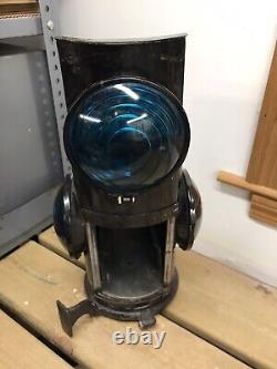 Antique Adlake Railroad 4 Way Switch Signal Lantern Lamp Near Perfect Condition