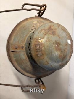 Antique Adlake SOU RY Red Globe Railroad Lantern Lamp