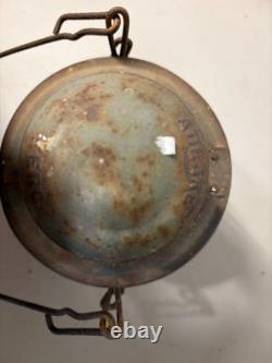 Antique Adlake SOU RY Red Globe Railroad Lantern Lamp