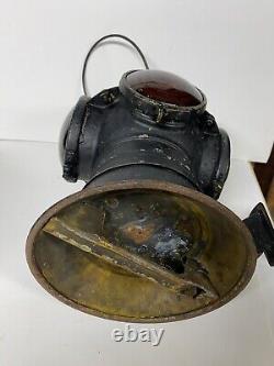 Antique Armspear 28A Railroad Caboose Signal Oil Lantern