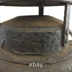 Antique Armspear ICRR RailRoad 4 Way Switch Lamp Lantern S120 Original