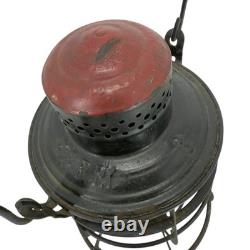 Antique Armspear Manufacturing P&R RY Embossed Railroad Lantern