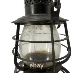 Antique Armspear Manufacturing P&R RY Embossed Railroad Lantern