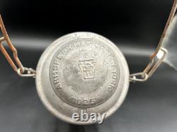 Antique Armspear RPR NY Railroad Red Globe Caged Kerosene Lantern 1925 NICE