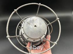 Antique Armspear RPR NY Railroad Red Globe Caged Kerosene Lantern 1925 NICE