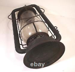 Antique B. & D. Boston NO. 0 Railroad Barn Lantern Bigelow & Dowser