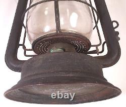 Antique B. & D. Boston NO. 0 Railroad Barn Lantern Bigelow & Dowser